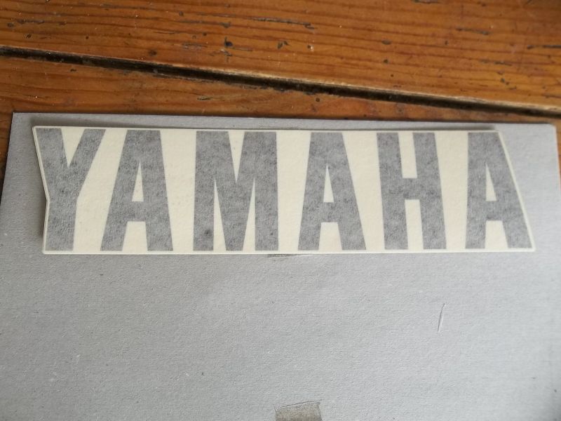 Emblême noir de sabot pour Yamaha FJ 1100