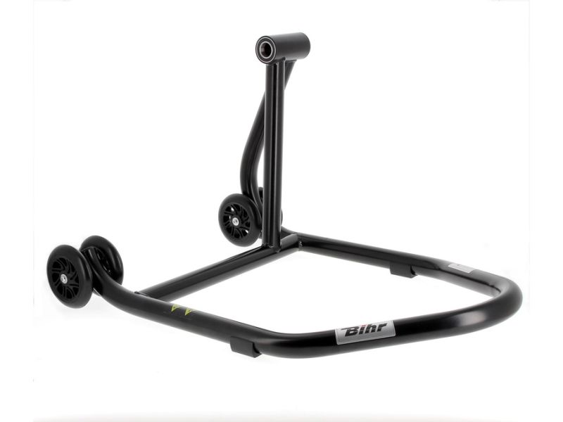 Béquille monobras droite BIHR Home Track noir mat roues noir