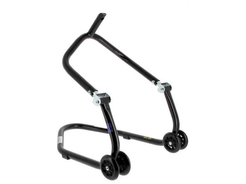 Béquille avant sous té BIHR Home Track noir mat roues noir