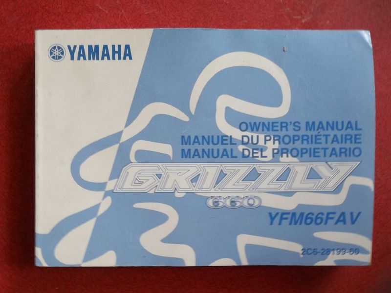 Yamaha Grizzly 660 YFM66FAV 