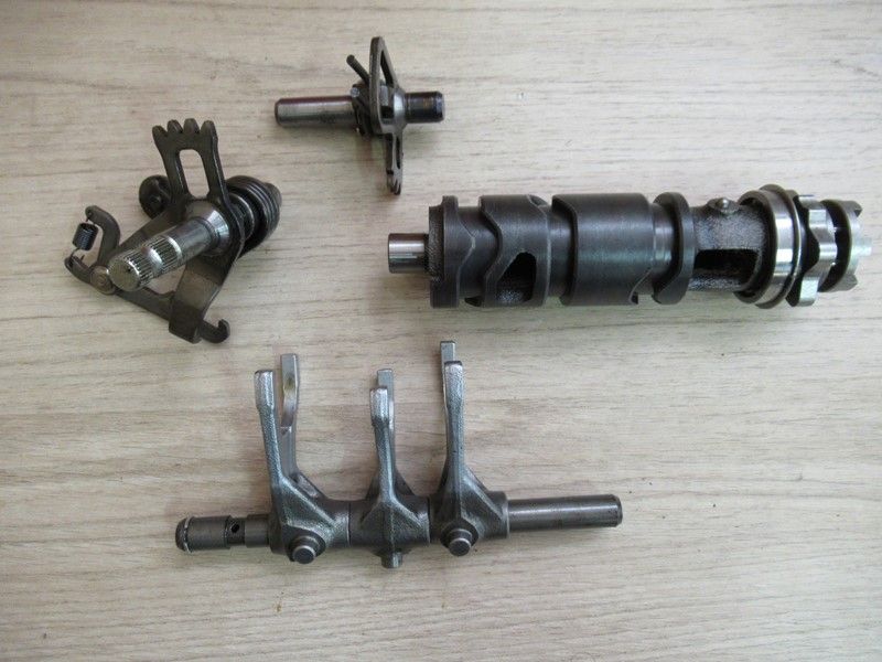 Barillet, fourchette, axe de sélection Yamaha XJS900 Diversion 1995-2001