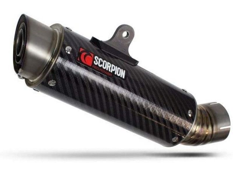 Silencieux Scorpion RP-1 GP simple carbone Suzuki 600 GSX-R 2008-2011
