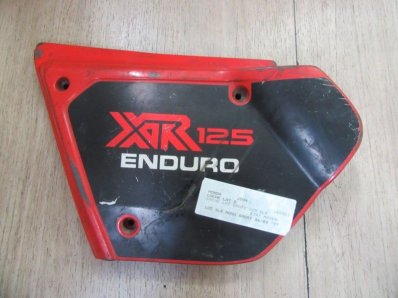 Cache latéral gauche Honda 125 XR 1979-1984