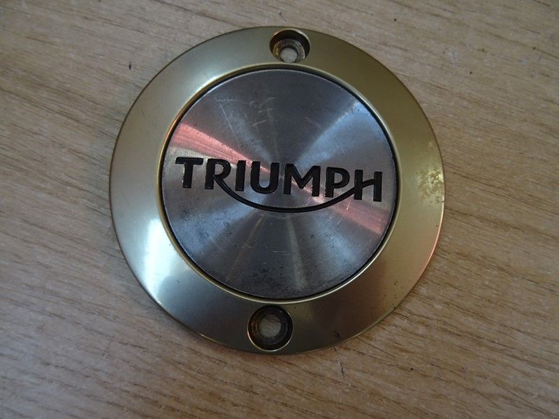 Badge de carter gauche Triumph Bonneville et autres twins 2017/-