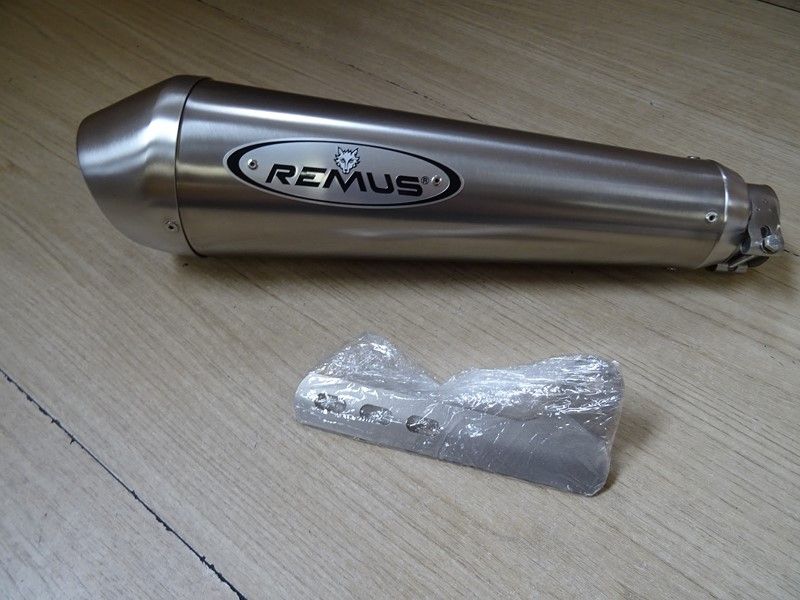 Silencieux homologué REMUS Powercone Titane YAMAHA YZF 125 R 2008/- (5882991208)