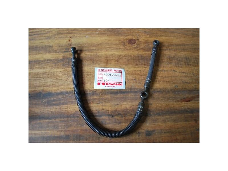 Durite de frein avant droit Kawasaki GPZ 1000 RX 1988 (ZX1000A) 43059-1301