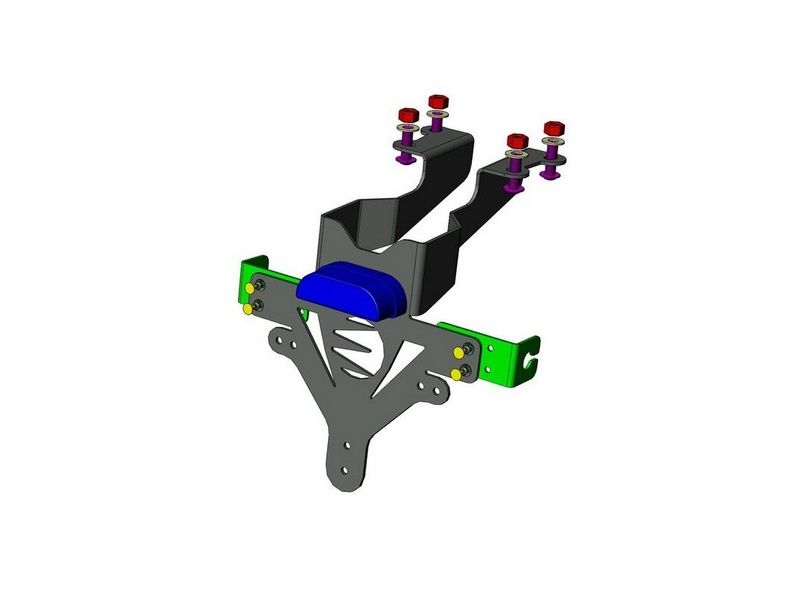 Support de plaque NEUF Yamaha MT-09 2013-2016