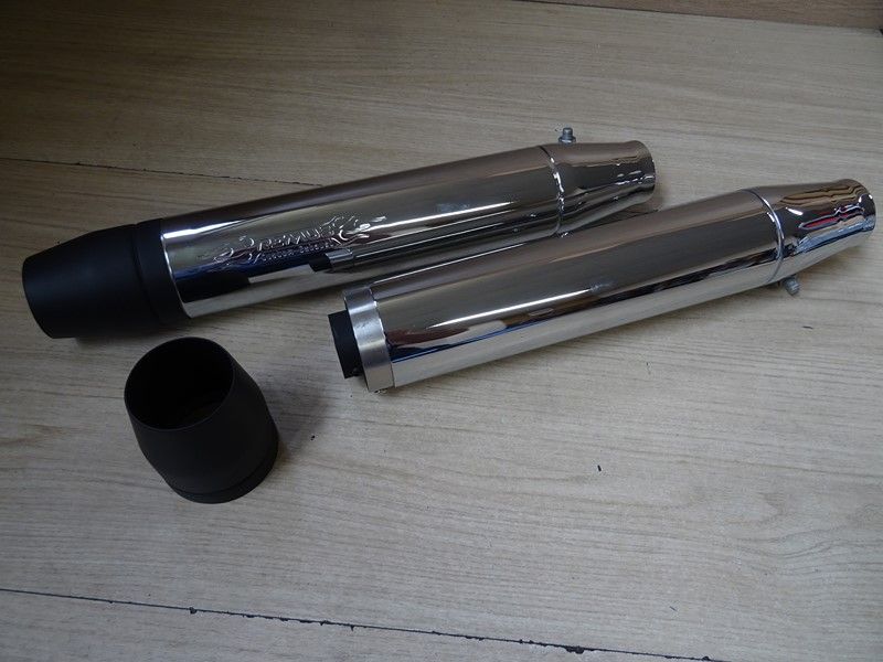 Silencieux homologué REMUS Custom Chrome HARLEY DAVIDSON SOFTAIL 2007/- (007152210107)