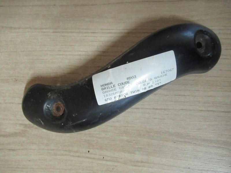 Protection coude d'échappement à gauche HONDA XRV 650 Africa Twin RD03 1988/1989