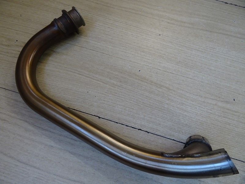 Coude d'échappement gauche d'origine Triumph 900 Street Twin 2016/- (T2202308)