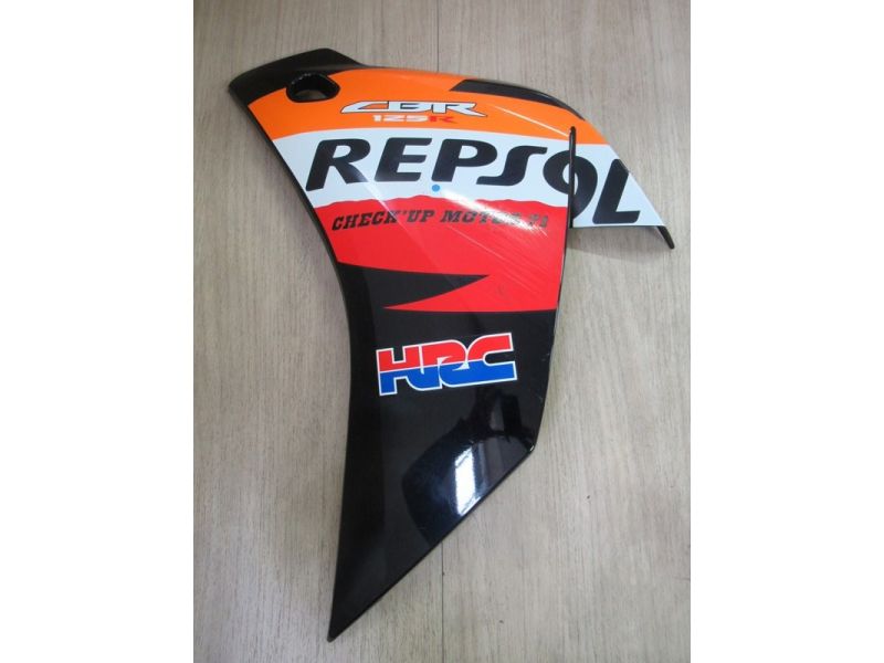 Flanc gauche Honda 125 CBR 2011 Repsol