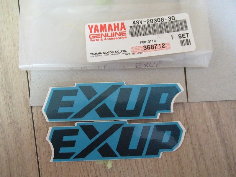 Emblème Exup Yamaha YZF 1000 Thunderace 2000-2001 (4SV-28308-30)