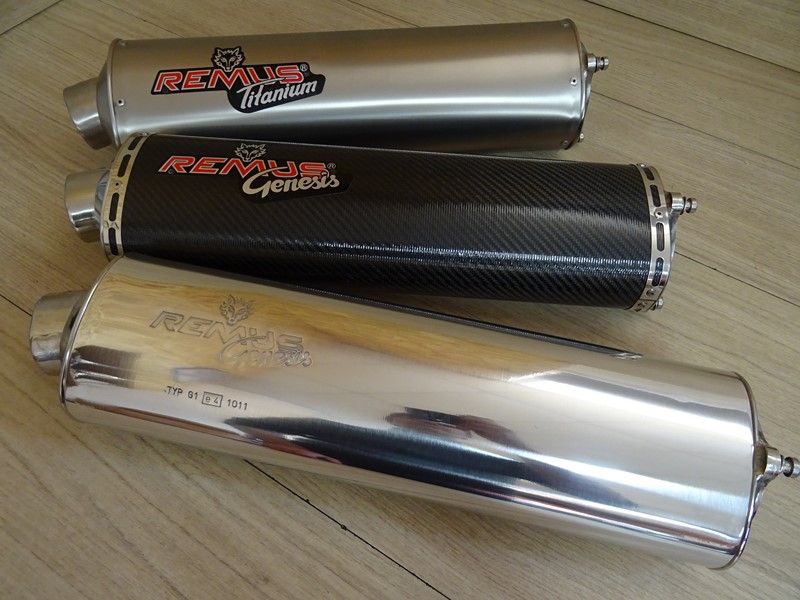 Silencieux homologué REMUS Genesis Alu SUZUKI GSX R 750 2000/2003 (6103855000)