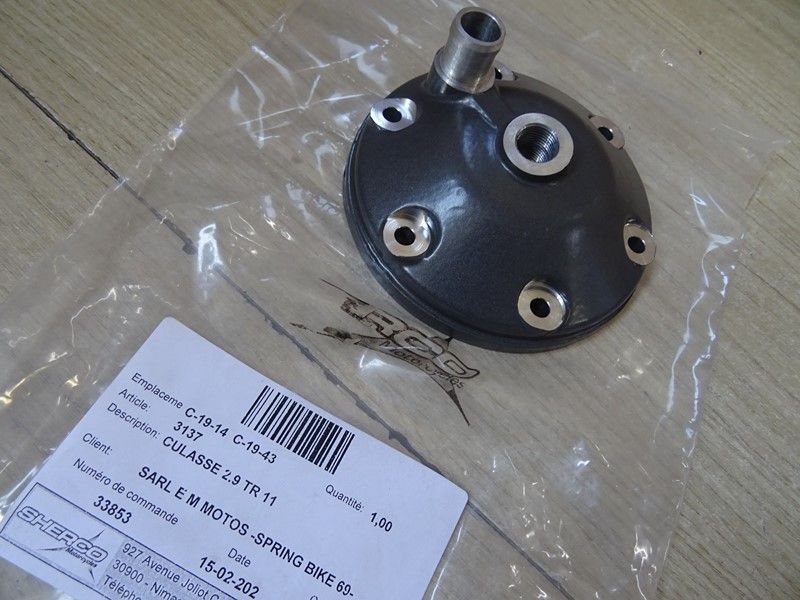 Culasse 2,9 TR11 Sherco 290 2005/2012