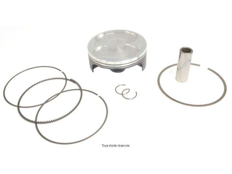 Piston Forgé Complet Ø 81,95 Pour Kit Athena Dôme Inversé-Basse Compression1