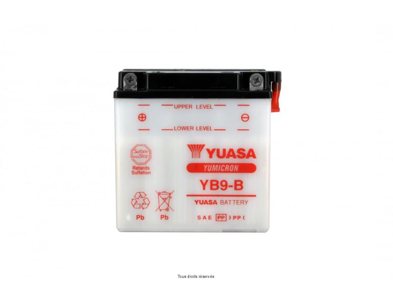 Yb9-b   L 137mm  W 76mm  H 140mm 12v 9ah1