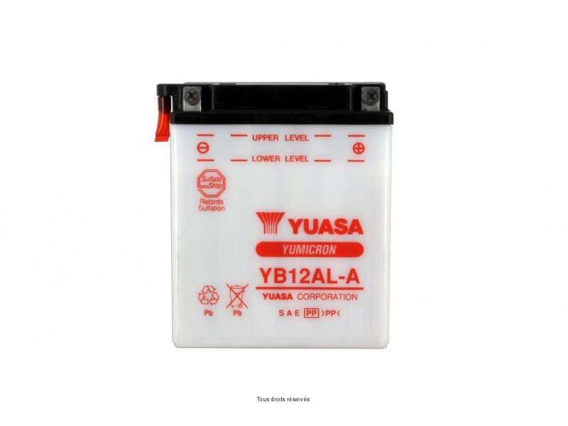 Yb12al-a L 134mm  W 80mm  H 160mm 12v 12ah1