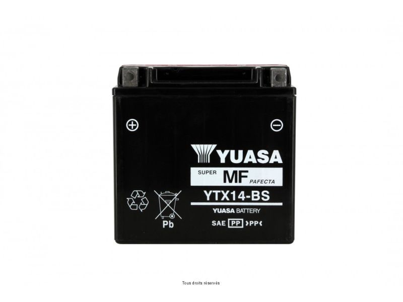 Ytx14-bs L 150mm  W 87mm  H 147mm 12v 12ah1