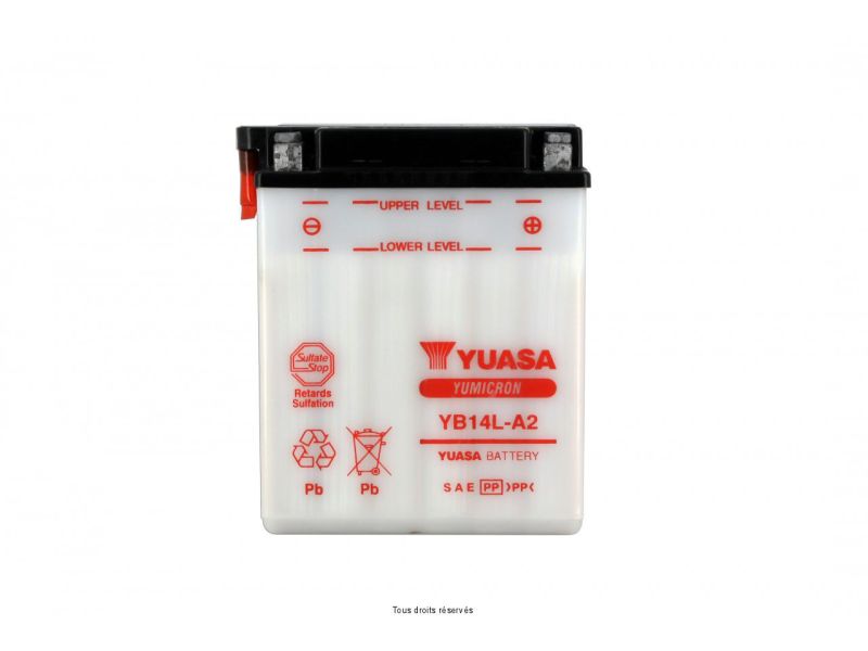 Yb14l-a2 L 135mm  W 91mm  H 167mm 12v 14ah1