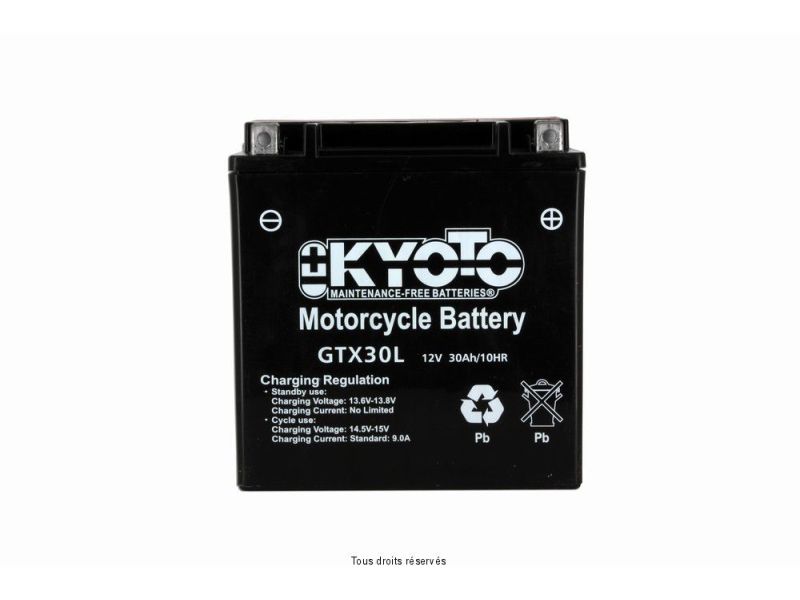 Yix30l - Ss Entr. AGM L 166mm  W  126mm  H 175mm 12v 30ah1