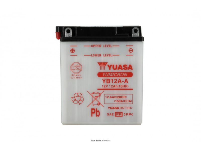 Yb12a-a L 135mm  W 81mm  H 161mm 12v 12ah1