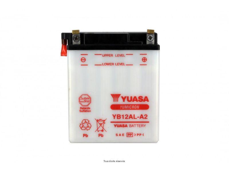 Yb12al-a2 L 135mm  W 81mm  H 161mm 12v 12ah1