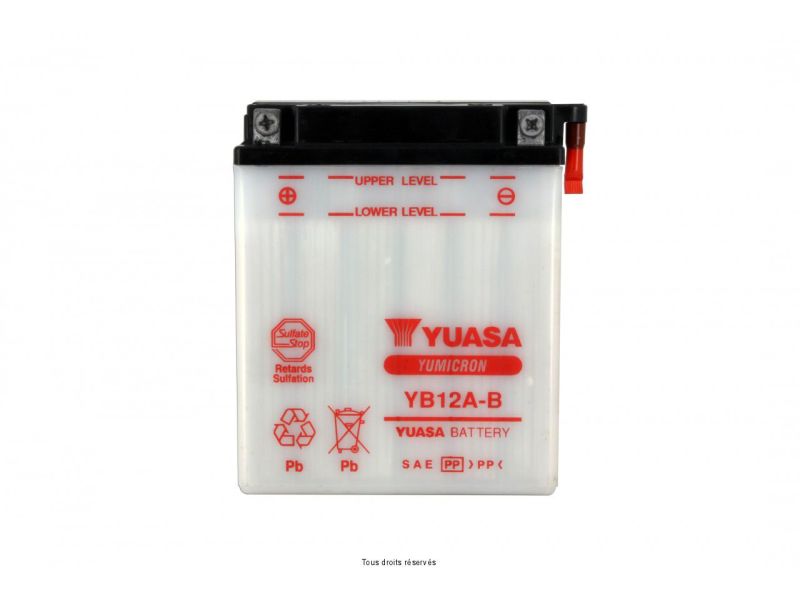 Yb12a-b L 135mm  W 81mm  H 161mm 12v 12ah1