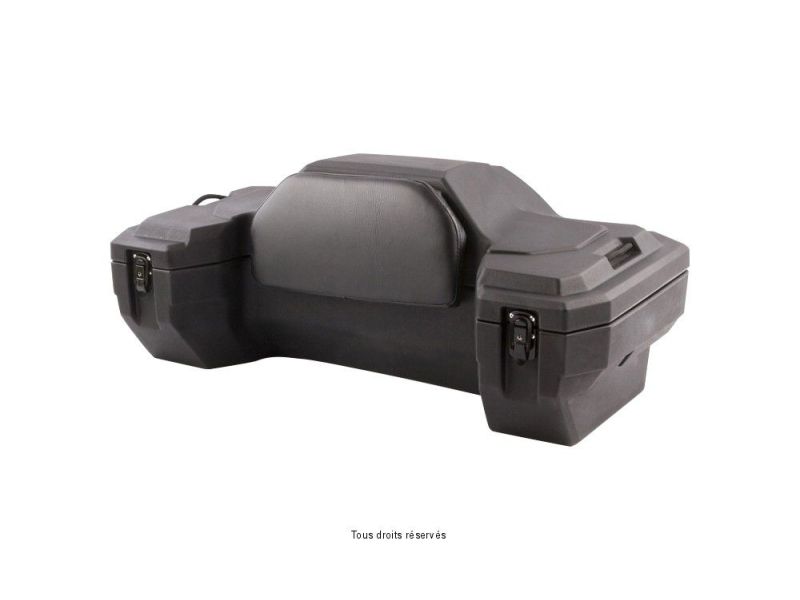 Top Case Quad 82L Noir Mat Dim: 97x55x40cm  82L 10.2Kg    2 Casques2