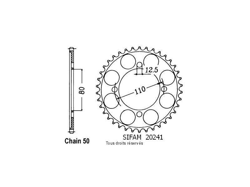 Couronne Cb 750 Custom 82   Pas530/Z430