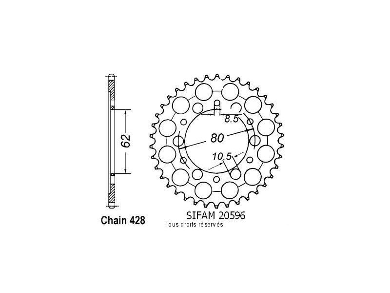 Couronne Tw 200 87-98   Pas428/Z450