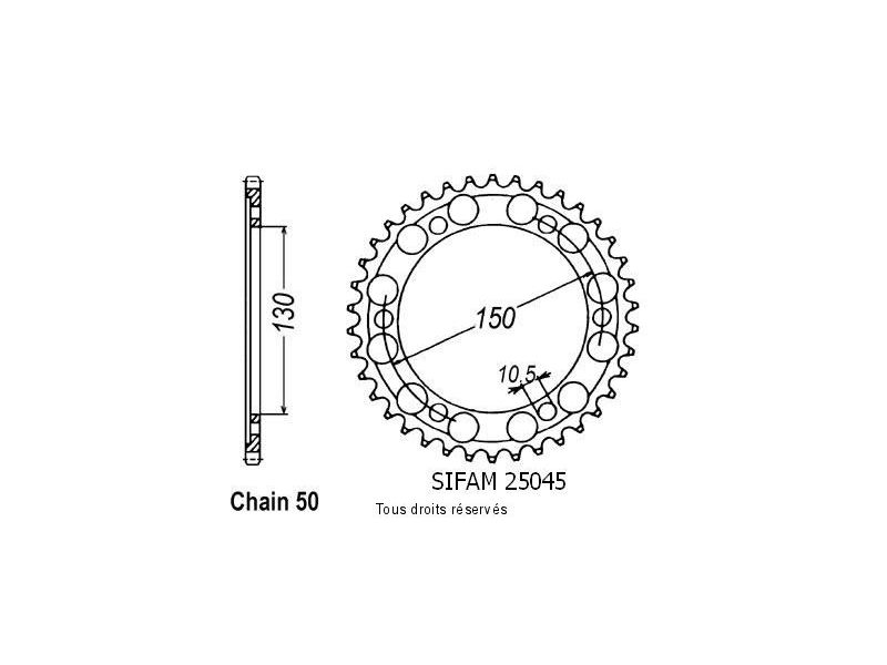 Couronne Fj 1100 84-85   Pas530/Z410