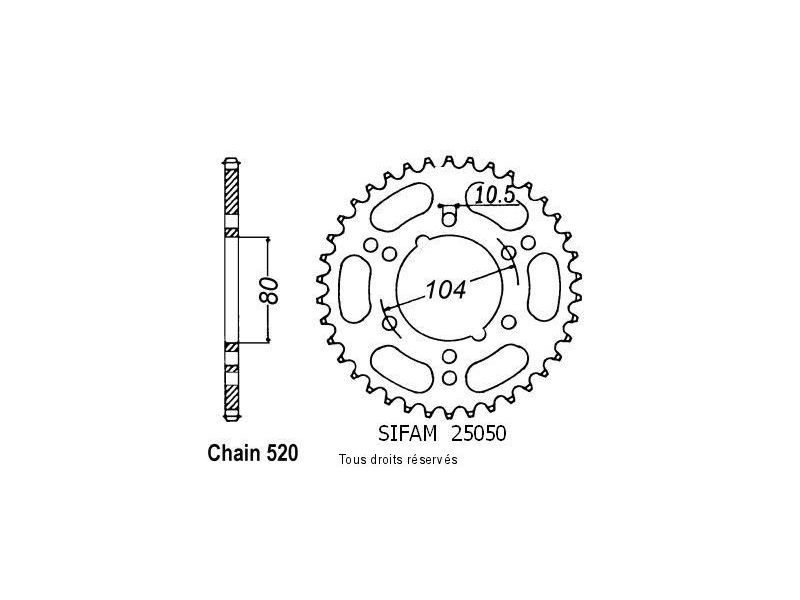 Couronne Gpz 400 (Ps49) 84-87   Pas520/Z380