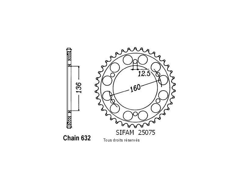 Couronne Gpz 1000 Rx 86-89   Pas632/Z400