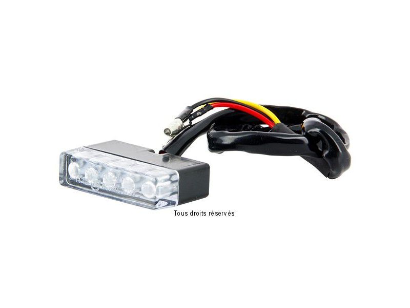 Eclairage de plaque 5 leds  40 X 25 X 10 MM1