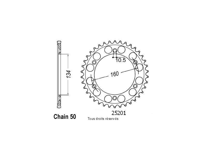 Couronne Cbr 900 Rr 00-01   Pas530/Z420