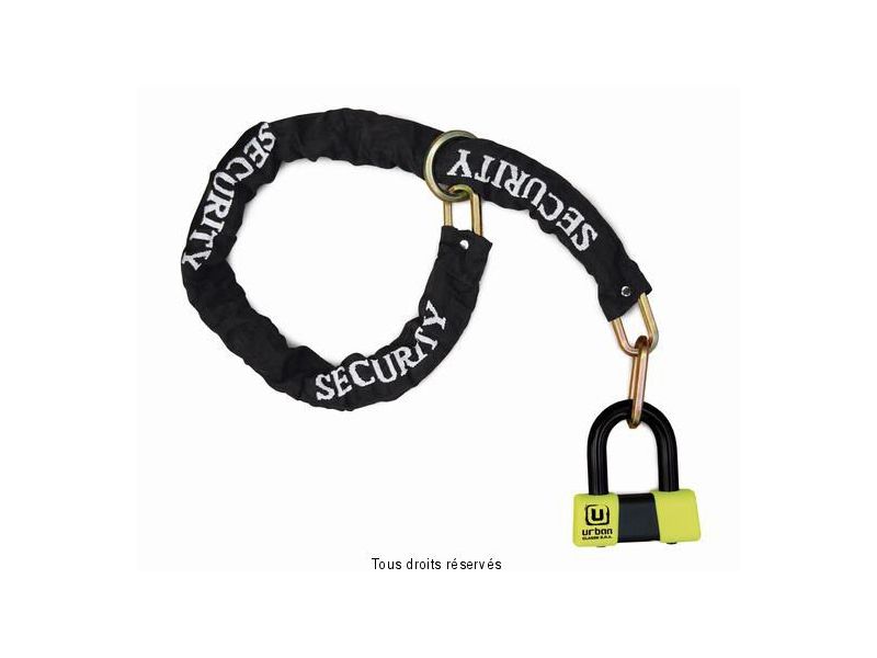 Pack U75-I + chaîne lasso  D10,120cm0