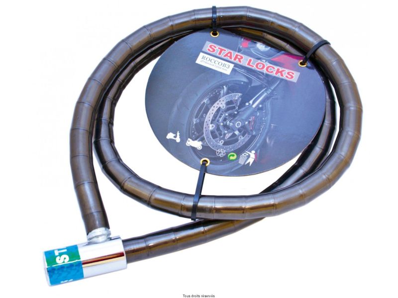 Câble Articulé Ø 18mm x 1200mm  Couleur fumé0