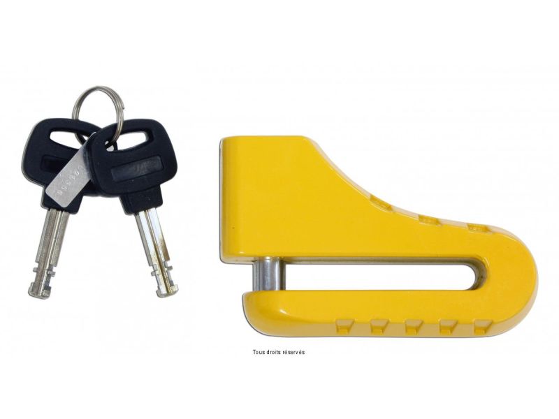 Bloc Disque Moto Ø 10mm Jaune0