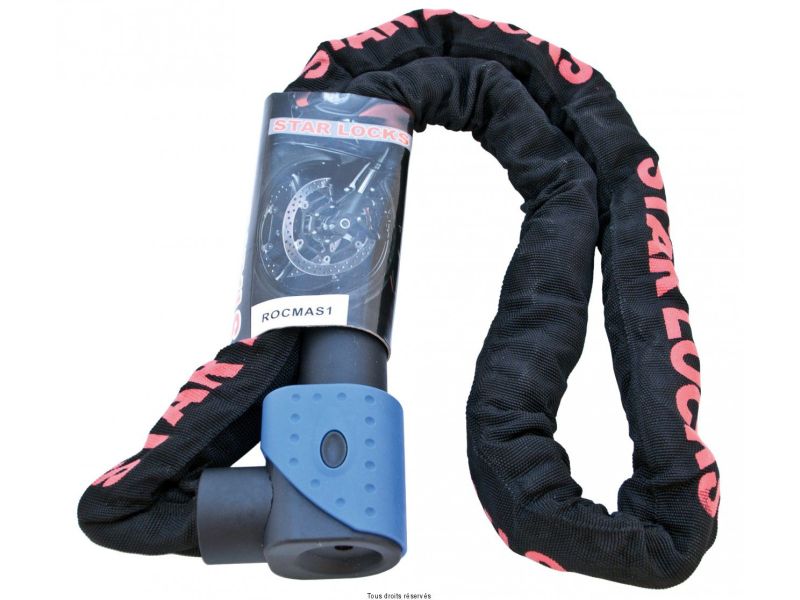 Antivol Chaîne + Cadenas Ø 10 x 10 x 1500 mm Chaîne + cadenas0