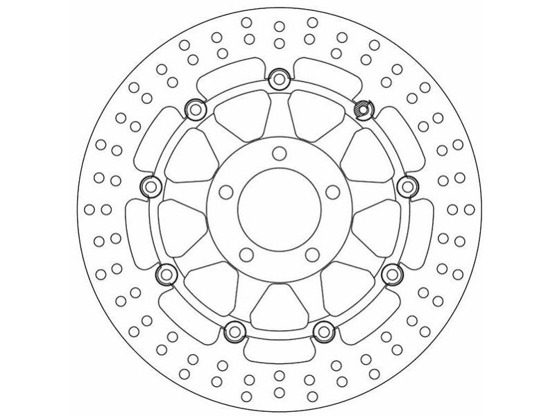 Disque de Frein Flottant SUZUKI - Homologué TÜV0