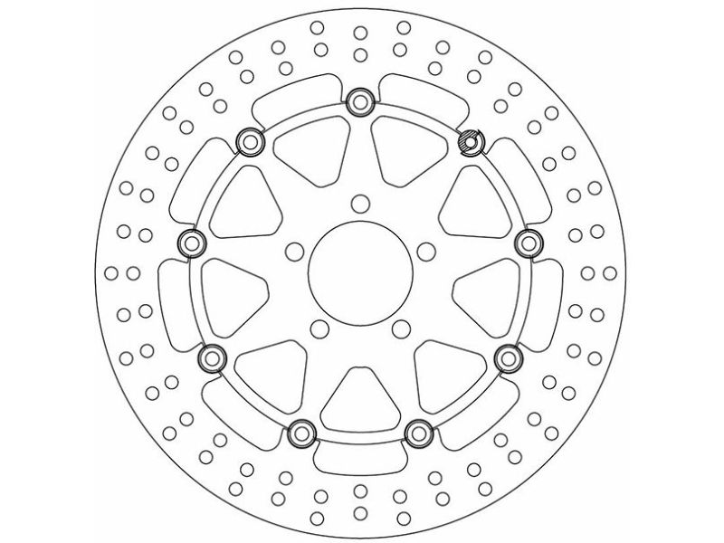 Disque de Frein Flottant KAWASAKI - Homologué TÜV0