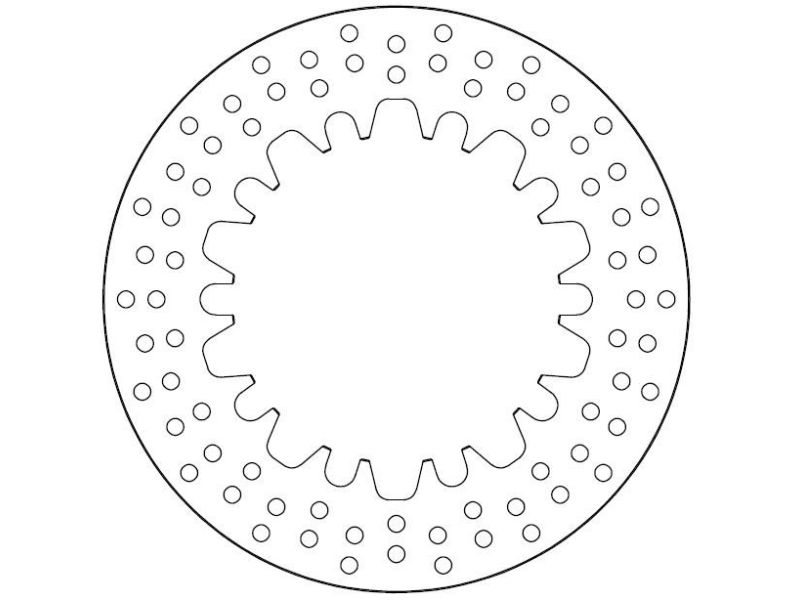 Disque de frein fixe pour BMW série R - HOMOLOGUE TÜV - Ø260x158x145 NbTrou10xØ13.80