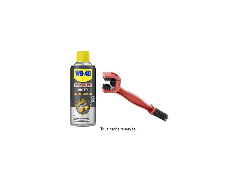 KIT WD40 + Brosse Nettoyage SPRAY33788 + OUT1015  0