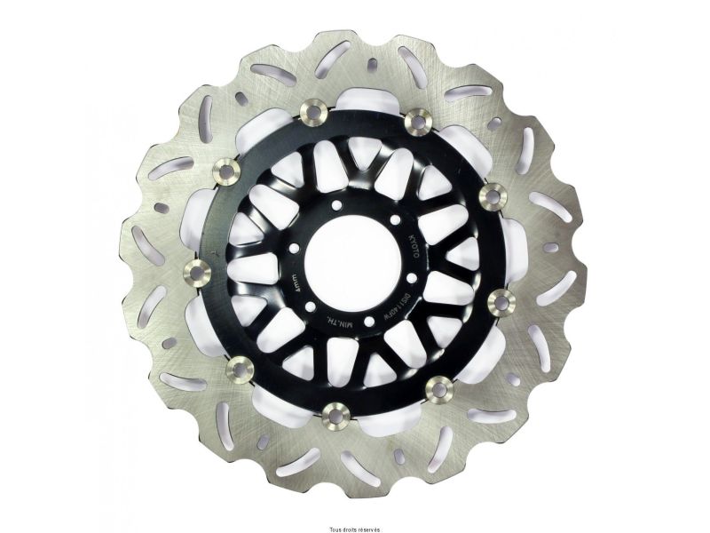 Disque Frein Honda Ø296x78x62   NbTrou6xØ6,5 Ep5  Déport17,50