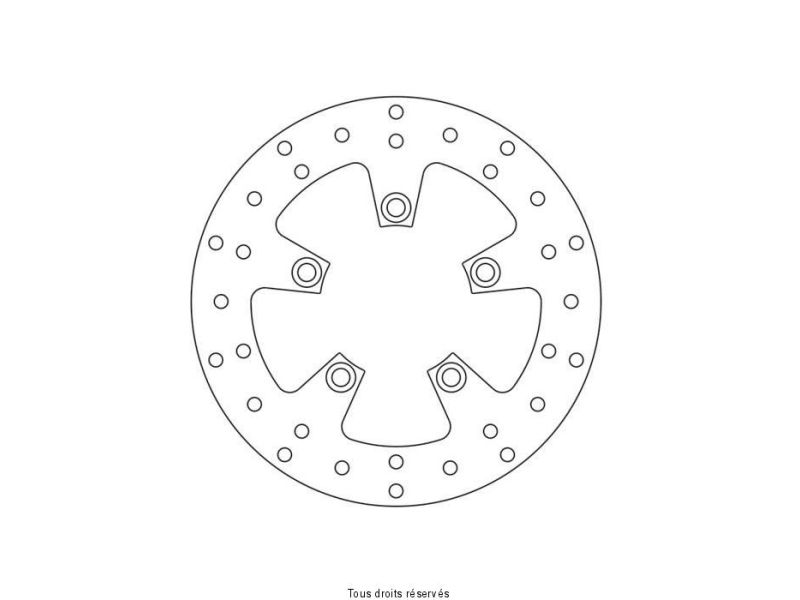 Disque Frein Suzuki Ø240x110x89,5  NbTrou5xØ10,5 Ep41