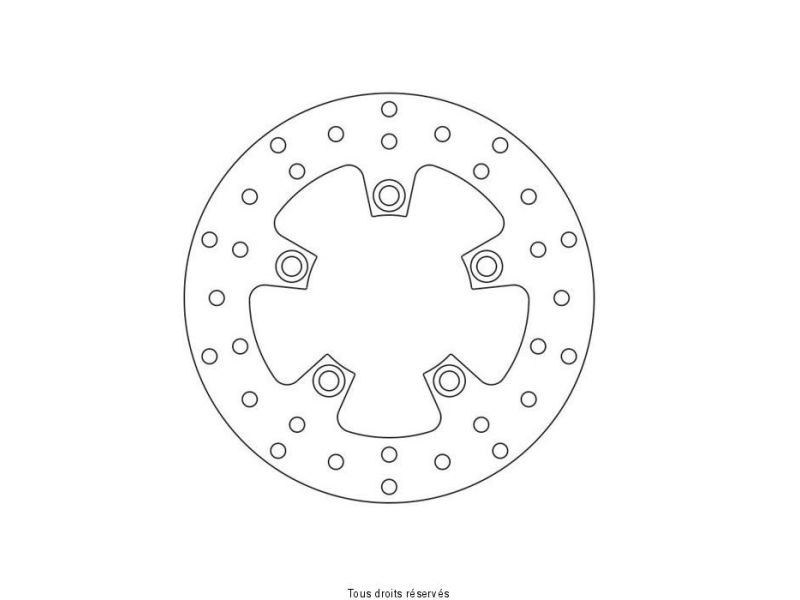 Disque Frein Suzuki Ø220x110x89,5  NbTrou5xØ10,5 Ep50