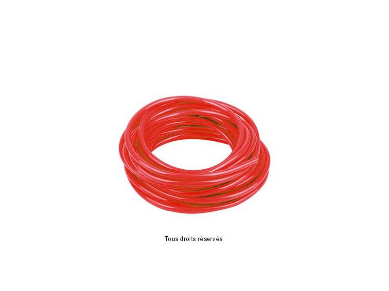 Durite Rouge Ø6mm X 3 Mètres Souple  0