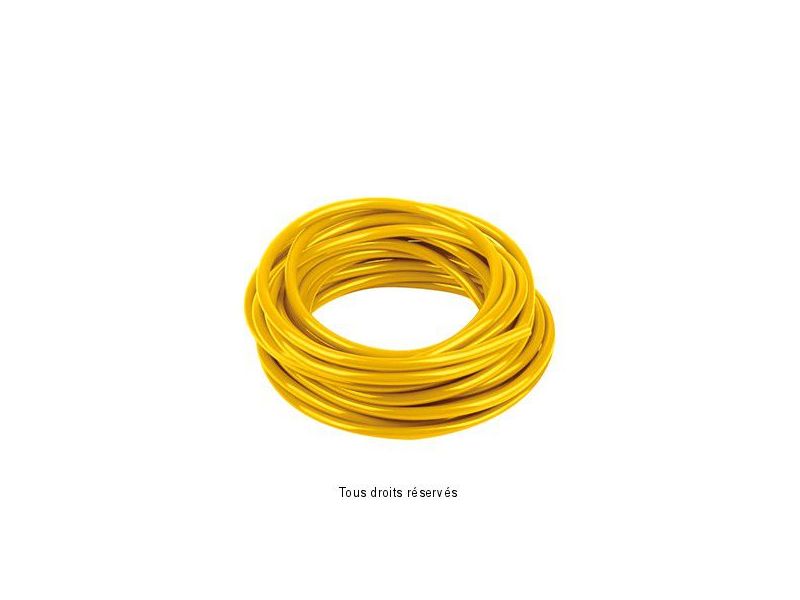 Durite Jaune Ø6mm X 3 Mètres Souple  0