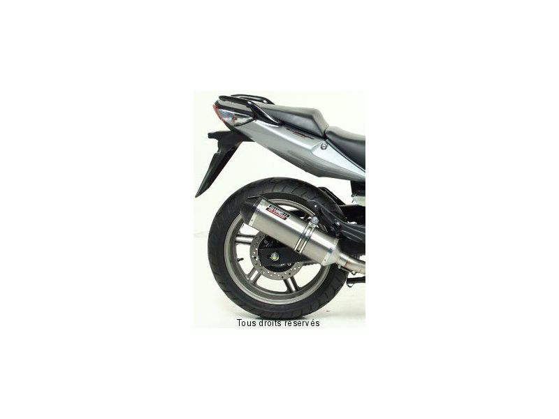 Sil. CBF 600 '08/10  Hom. E13 SlipOn Titane  et Emb Carbone0