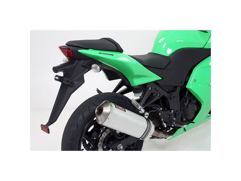 Sil. NINJA 250 R'09/10  Hom. E13 SlipOn Alu  et Emb Carbone0